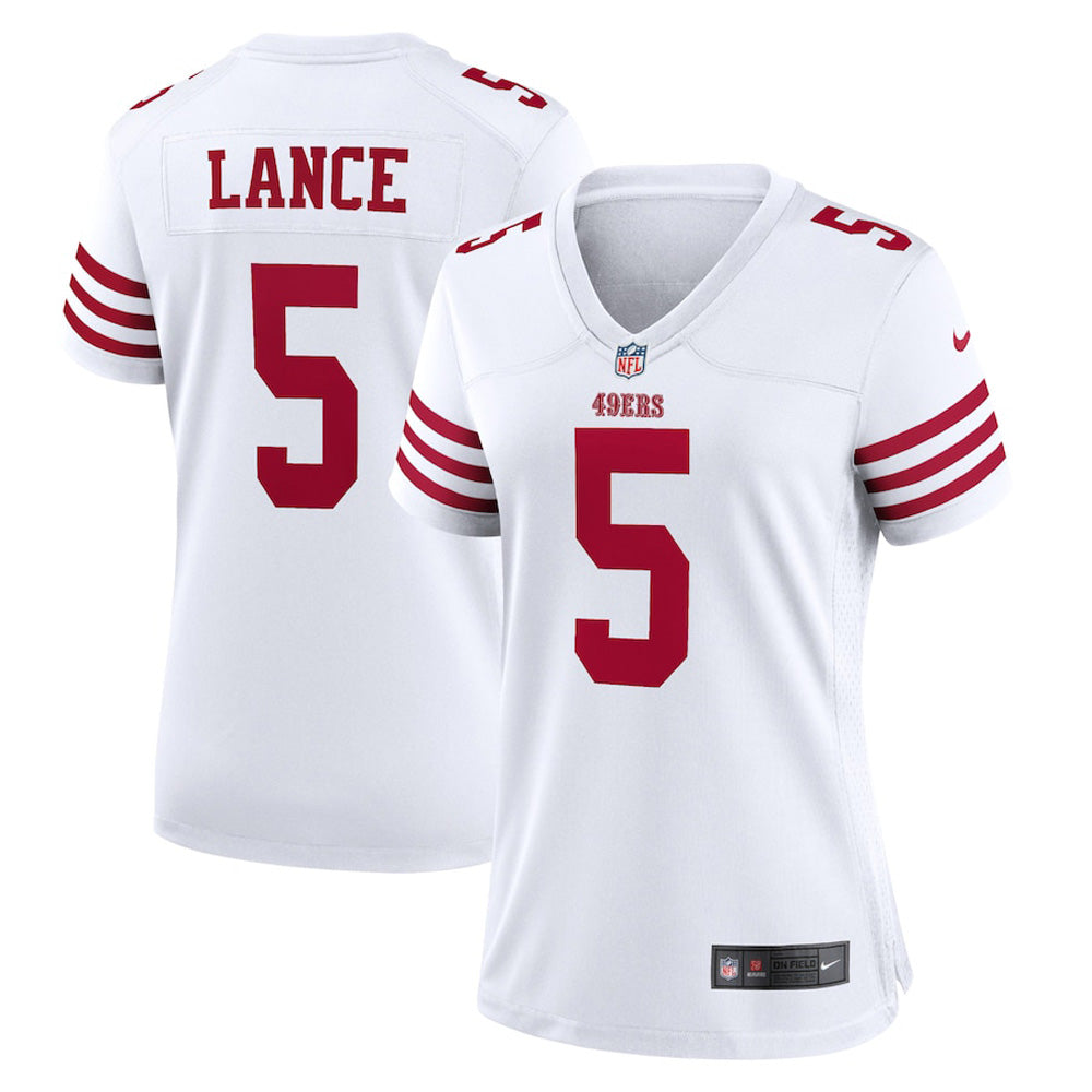 Women's San Francisco 49ers Trey Lance Game Jersey - White